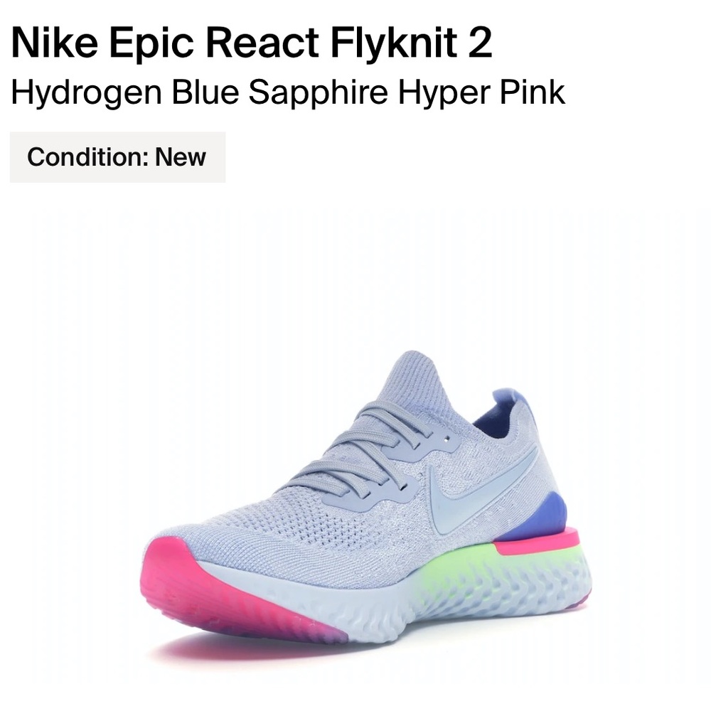 NEW IN BOX Nike Epic React Flyknit 2